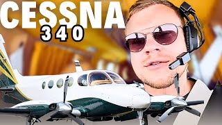 CESSNA 340 Ferry Flight amp Review [upl. by Anires]