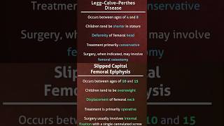 Legg–Calve–Perthes Disease vs Slipped Capital Femoral Epiphysis [upl. by Ezzo]