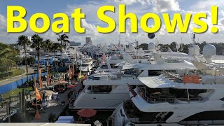 Boat Show Season Starts  Fort Lauderdale Toronto New York amp More [upl. by Darom]