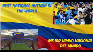 Colombia vs Uruguay Semi Final Copa America Best National Anthem Mejor Himno del Mundo [upl. by Nahor]