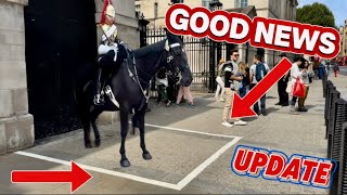 UPDATE HORSE GUARD LINE DO NOT CROSS ❌ NEW RULES at HORSE GUARDS  WOW [upl. by Yesac223]