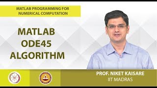 MATLAB ode45 algorithm [upl. by Atineg329]