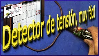 ✅ Detector de tensión por inducción muy fácil  JRPM [upl. by Ahsitaf632]