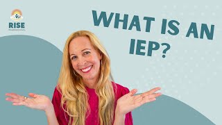 WHAT is an Individual Education Plan SECRETS behind the 5Part IEP Definition [upl. by Nosylla]