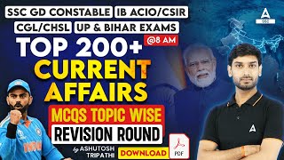 Top 200 Current Affairs 2024  Current Affairs by Ashutosh Tripathi [upl. by Anillehs]