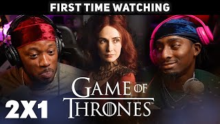 FINALLY WATCHING GAME OF THRONES 2X1 REACTION amp REVIEW quotThe North Remembersquot LEAVE THE KIDS ALONE 😱 [upl. by Jerad]