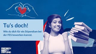 Dein FESStipendium Engagiert studieren amp Gesellschaft gestalten [upl. by Oakley]