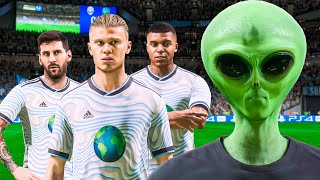 Aliens vs World XI in FIFA 👨🏻👽 [upl. by Aihpled178]