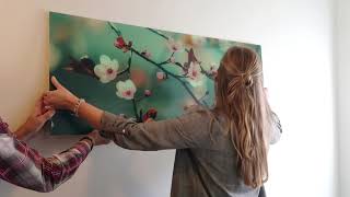 Montageanleitung Acrylglas  Tutorial  wallartde [upl. by Bibbie]