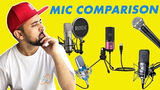 Best Vocal Microphone Comparison  Bm800  Maono  Fifine  Shure Sm58  Rode NT1 A Condensor [upl. by Ennasus708]