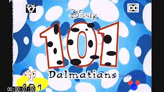 101 Dalmatians ThemeCredits Disney Channel UK 1998 [upl. by Wendel299]