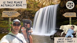 IS THE PLACE ACTUALLY REAL  BRECON BEACONS WATERFALL TRAIL  WEST WALES ROAD TRIP  PART 1 [upl. by Ecal720]