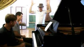 Ricky Ian Gordons RingADingDing for Piano 4 hands John Nauman amp Sergei Kvitko [upl. by Ieppet]