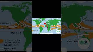 Different Names of cyclones in different areas of the world [upl. by Esmaria]