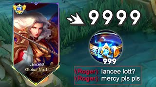 LANCELOT THUNDERBELT BUILD IS TOO TANKY BUT DEADLY😱  LANCELOT BEST BUILD FOR 2024 100 BROKEN [upl. by Rhines]