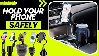 Best Car Cup Holder Phone Mount  Keeps Your Phone Safe While You Drive [upl. by Paulita]