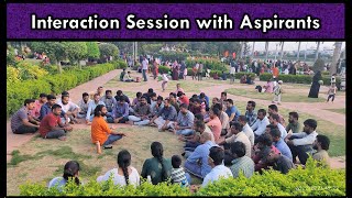 Interaction Session with Aspirants  Mende Suresh [upl. by Harima712]