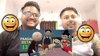 Pagal Beta Reaction  Indian Reaction  Desi Reaction  Reaction in Hindi [upl. by Litch]