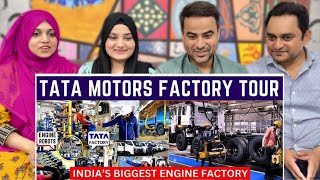 Tata Motors Factory Full Tour  Indias Biggest Engine Factory  How Tata Vehicles Made  Reaction [upl. by Schaumberger36]