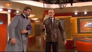 quotThe information war for Ukrainequot  Satirical German program quotDie Anstaltquot Eng Subs [upl. by Inittirb]