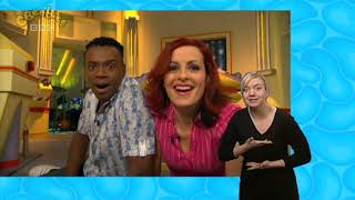 CBeebies  Sign Zone Carrie and Davids PopShop  S01 Episode 9 The Dream Team [upl. by Yrakaz]