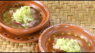 POZOLE VERDE BLANCO Y ROJO Parte 1 [upl. by Nauqyt225]