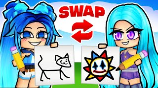 DRAW AND SWITCH IN ROBLOX [upl. by Ainsley449]