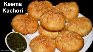 Keema Kachori Recipe  Khasta Keema Chicken Kachori  Special Ramadan Recipe [upl. by Michael]