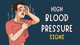 Warning Signs of High Blood Pressure You Must Know [upl. by Alleuqahs]