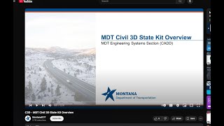 C3D  MDT Civil 3D State Kit Overview [upl. by Eceinal561]