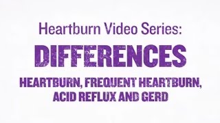 Heartburn Frequent Heartburn Acid Reflux and GERD  Prilosec OTC [upl. by Enar700]