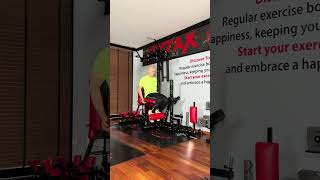 BEST HOME GYM  Quadriceps training on TYTAX S7 homegymtraining homegymmotivation sports [upl. by Idonna958]