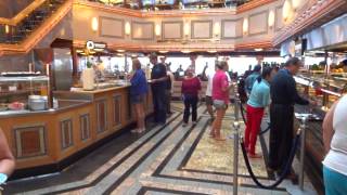 Carnival Splendor Buffet [upl. by Lenra]