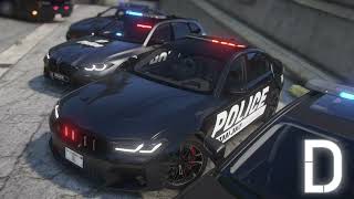 FiveM Debadged Police Car Pack  10 Vehicles  Preview [upl. by Ahsrop]