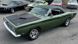 Test Drive 1969 Plymouth Barracuda V8 30900 Maple Motors 27371 [upl. by Kenaz407]