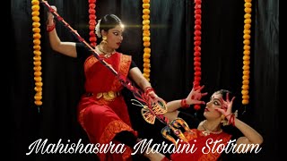 Aigiri Nandini  Mahishasura Mardini  Devi Stotram  AATwins Nrityanakshatras [upl. by Omissam]