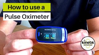 How To Use A Pulse Oximeter [upl. by Oribel]