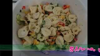 Summer Tortellini Salad with 2 Lite Chicks [upl. by Yug]