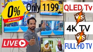 what is the difference full HD vs 4k TV and QLED TV [upl. by Ottillia]