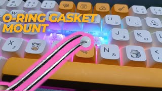 Oring Gasket Mount my Gk61x [upl. by Encrata486]