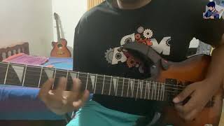 Duras wannata me lesin  Guitar instrumental by Pabasara Kannangara [upl. by Ayotahs]