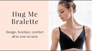 Ultimate Comfort Incredible Support Hug Me Bralette [upl. by Novyar950]