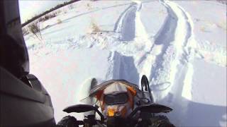 2013 skidoo summit 600 rippin [upl. by Laenahtan]