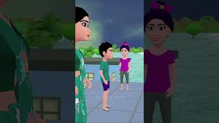 Barish barish bahut barish ho raha haicomedytimetoons funny comedy animated 3danimation bhabhi [upl. by Redle]