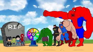 Best Collection Rescue HULKamp SPIDERMAN SUPERMAN vs ANTIVENOMWho Is The King Of SuperHeroesFUNNY [upl. by Annail]