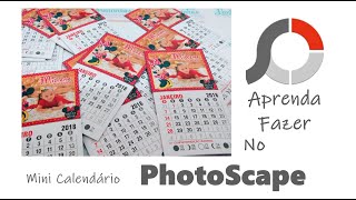 Como Fazer Mini Calendário no Photoscape [upl. by Fisoi]