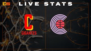 Gigantes de Carolina vs Criollos de Caguas  LIVE STATS  BSN [upl. by Yetta]