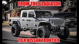 From a Gladiator to a 2022 Nissan Frontier [upl. by Everett]