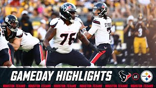 Houston Texans Top Plays vs Pittsburgh Steelers  2024 Preseason Week 1 [upl. by Gilleod]