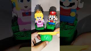 Mario and Princess Peach Enjoying Cutting Cabbage supermario princesspeach cuttingcabbage shorts [upl. by Aihcropal]